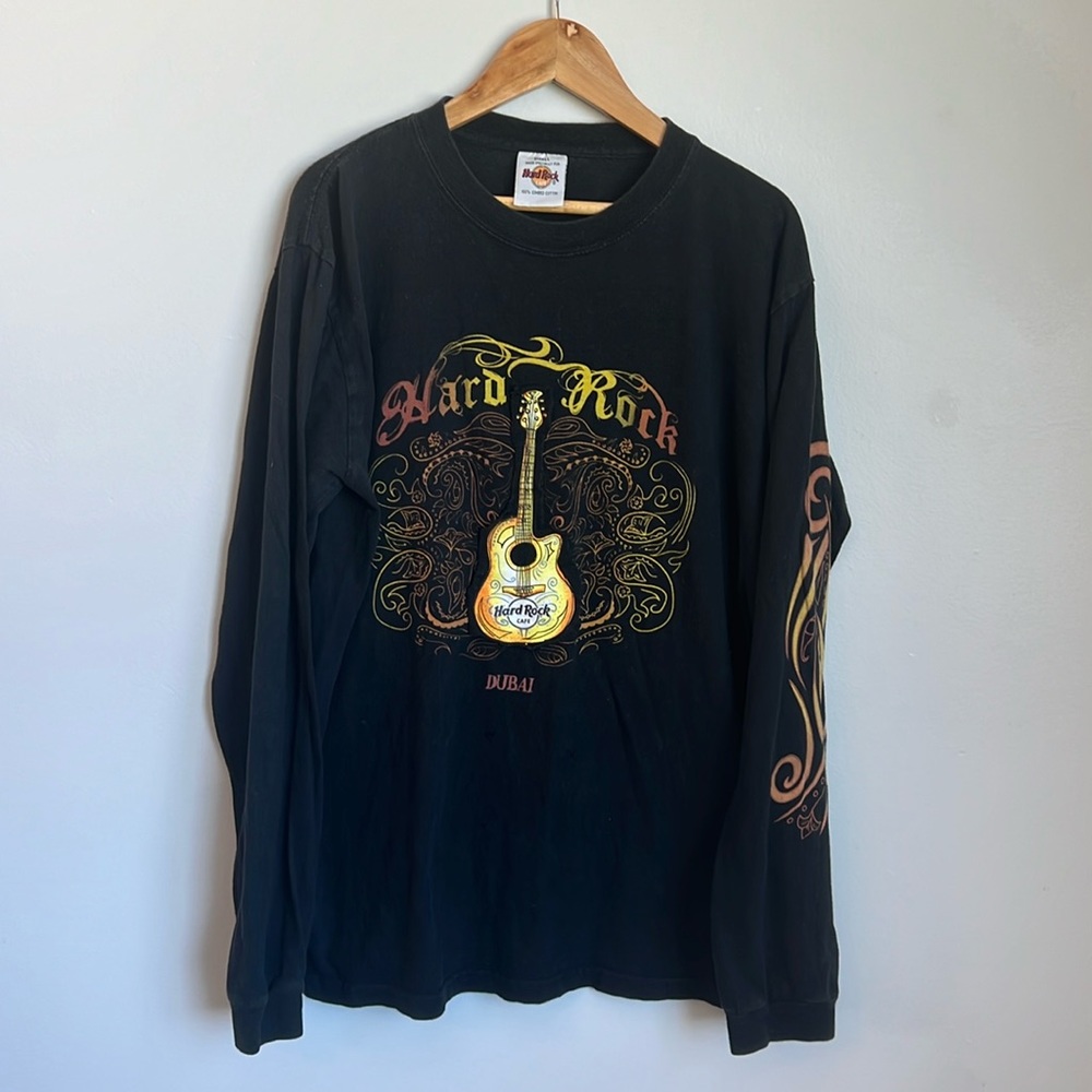 Hard Rock long sleeve tee Small- Dubai